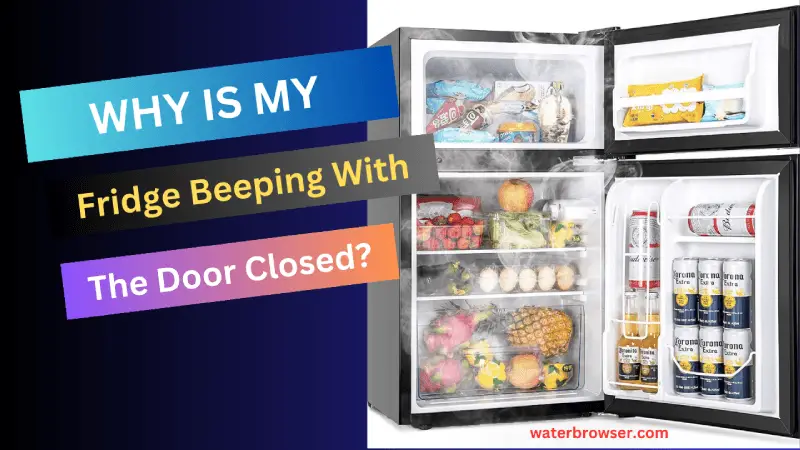 why is my fridge beeping